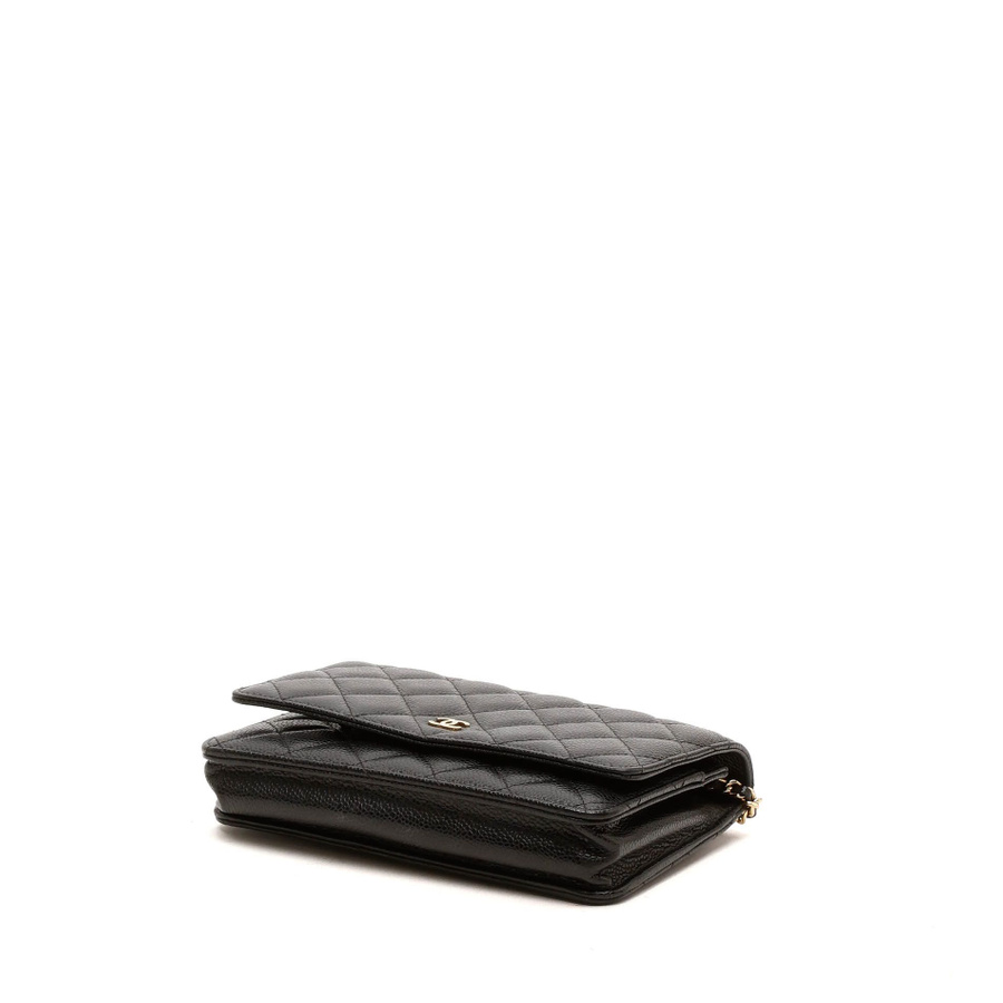 Chanel Classic Caviar Wallet On Chain Bag
