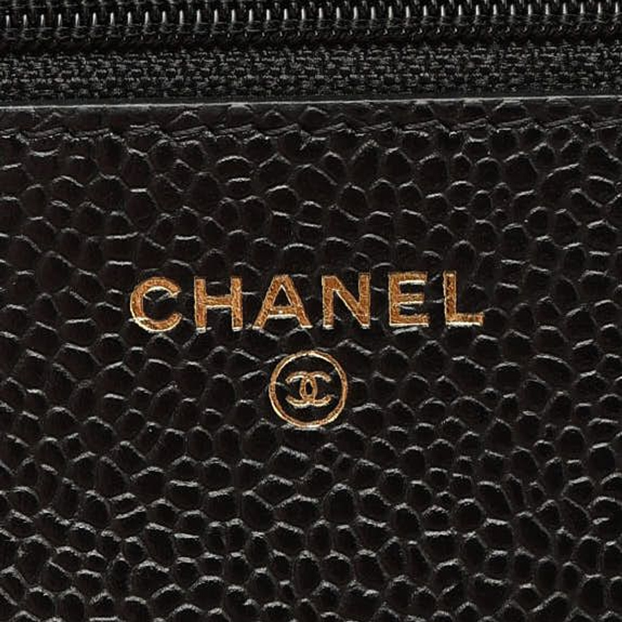Chanel Classic Caviar Wallet On Chain Bag