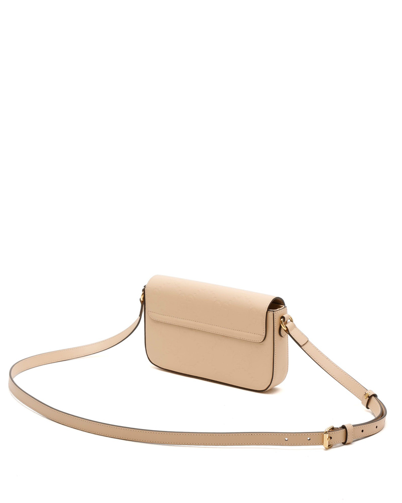 Gucci Jumbo GG Embossed Crossbody Bag
