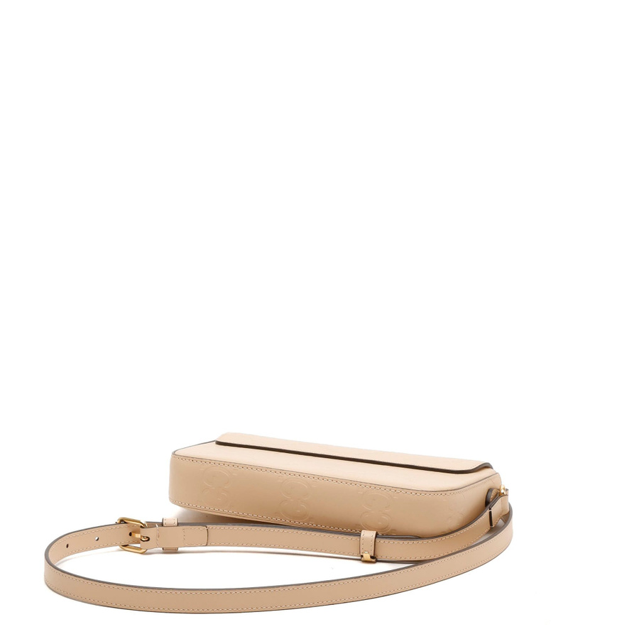 Gucci Jumbo GG Embossed Crossbody Bag