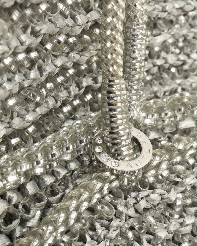 Anteprima Metallic Tote Bag