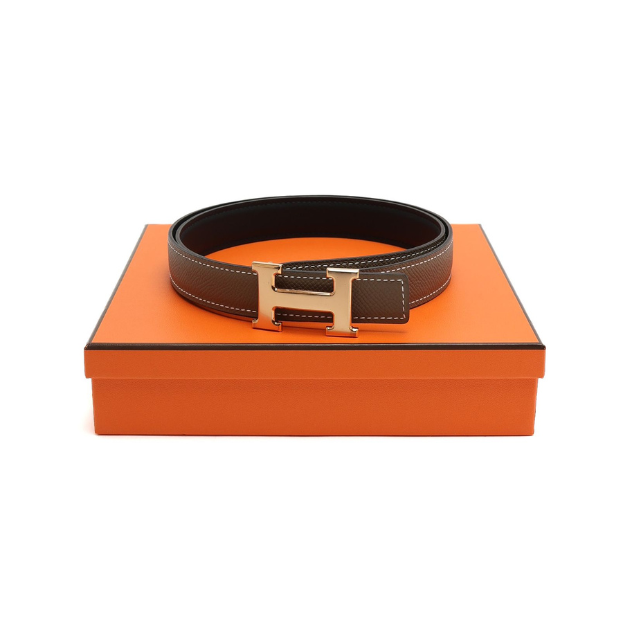 Hermès Reversible H Belt, size 80