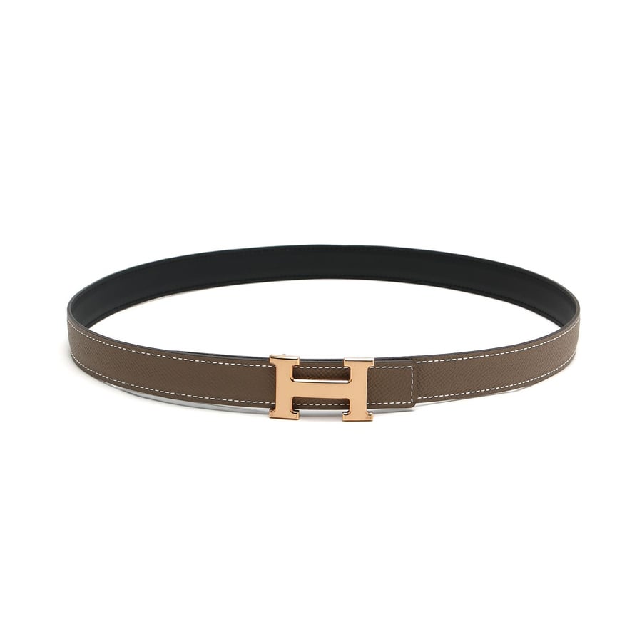 Hermès Reversible H Belt, size 80