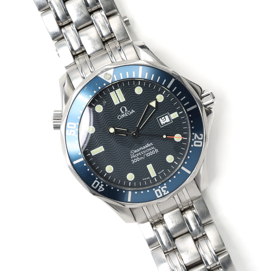 Omega Seamaster Diver 300M 41mm Ca 1998 Full Set Quartz Watch