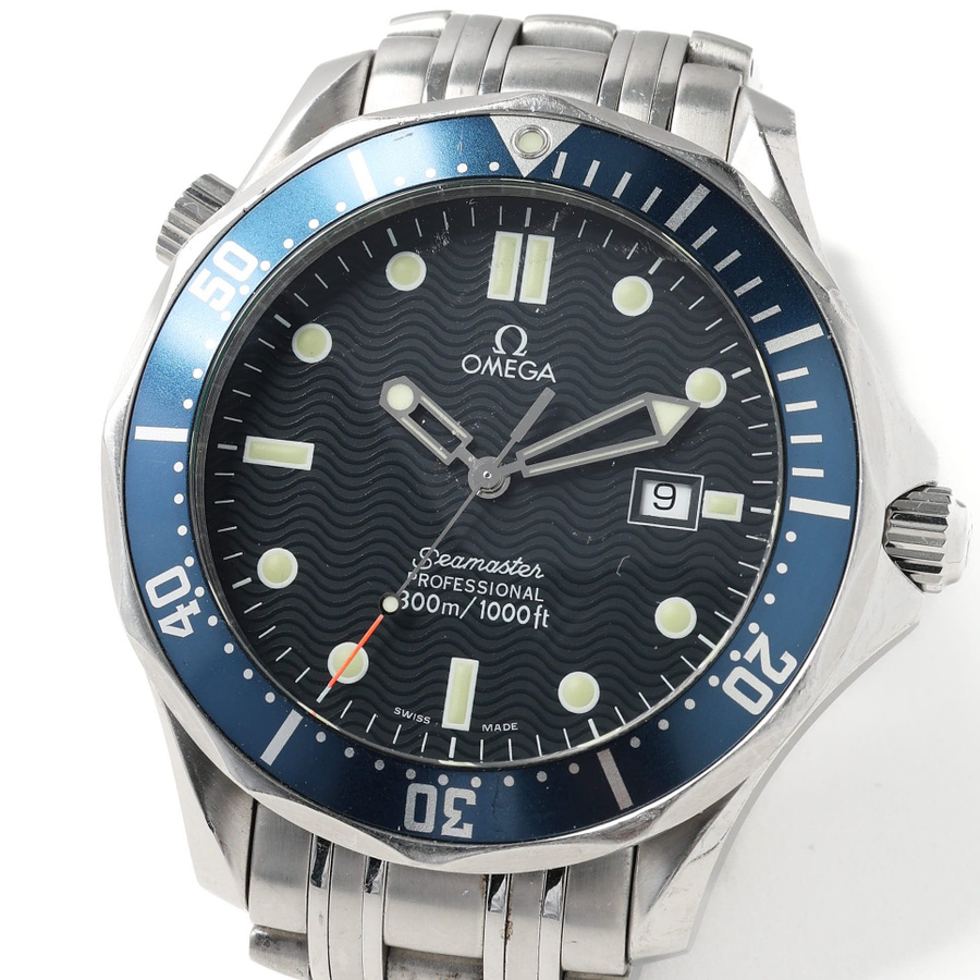 Omega Seamaster Diver 300M 41mm Ca 1998 Full Set Quartz Watch