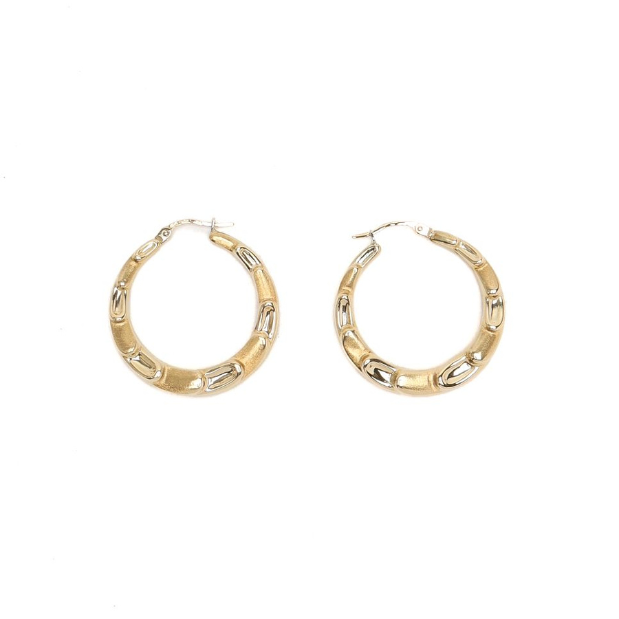 Unoaerre 18kt Gold Hoop Earrings