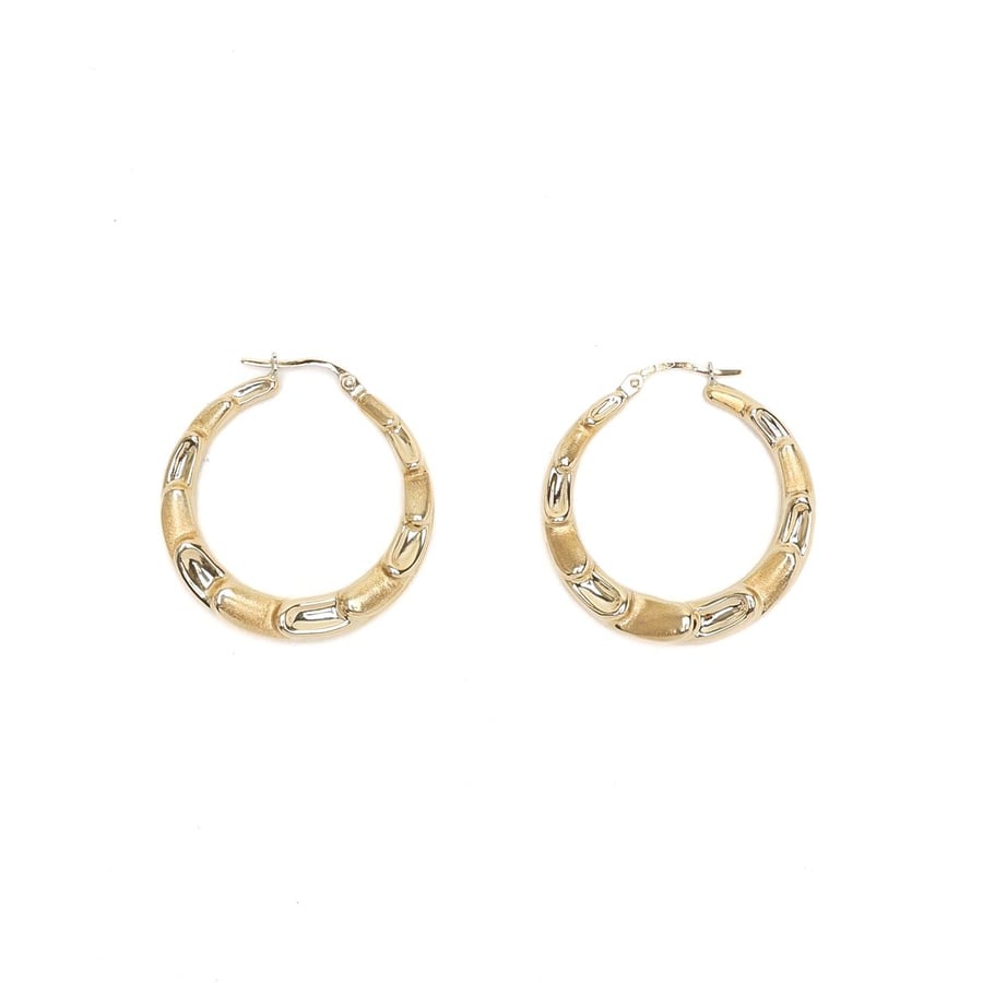 Unoaerre 18kt Gold Hoop Earrings