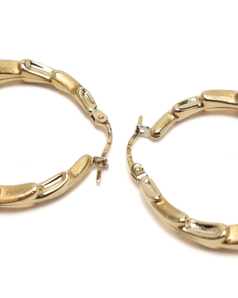 Unoaerre 18kt Gold Hoop Earrings