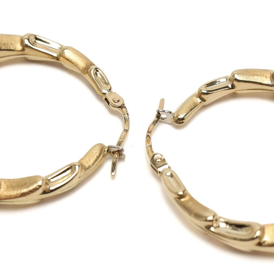 Unoaerre 18kt Gold Hoop Earrings