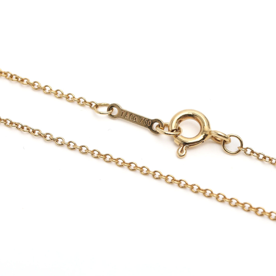 Tiffany & Co Elsa Peretti Bean 18Kt Necklace