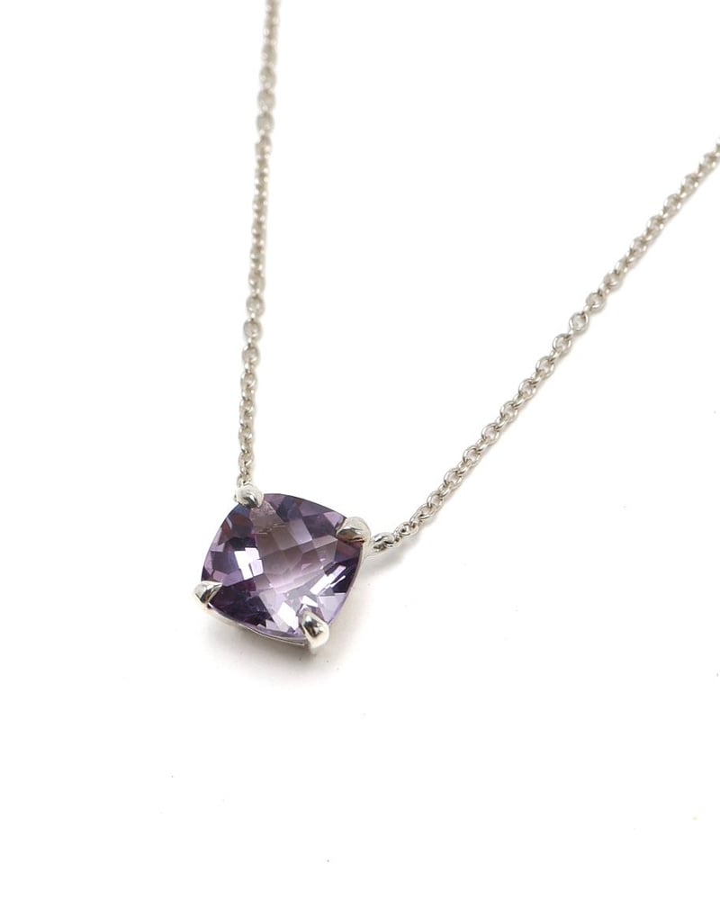 Tiffany & Co Silver Amethyst Necklace