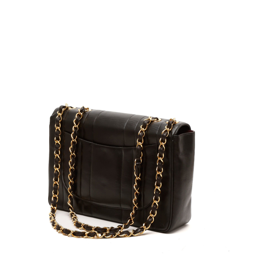 Chanel Jumbo Vertical Single Flap Bag
