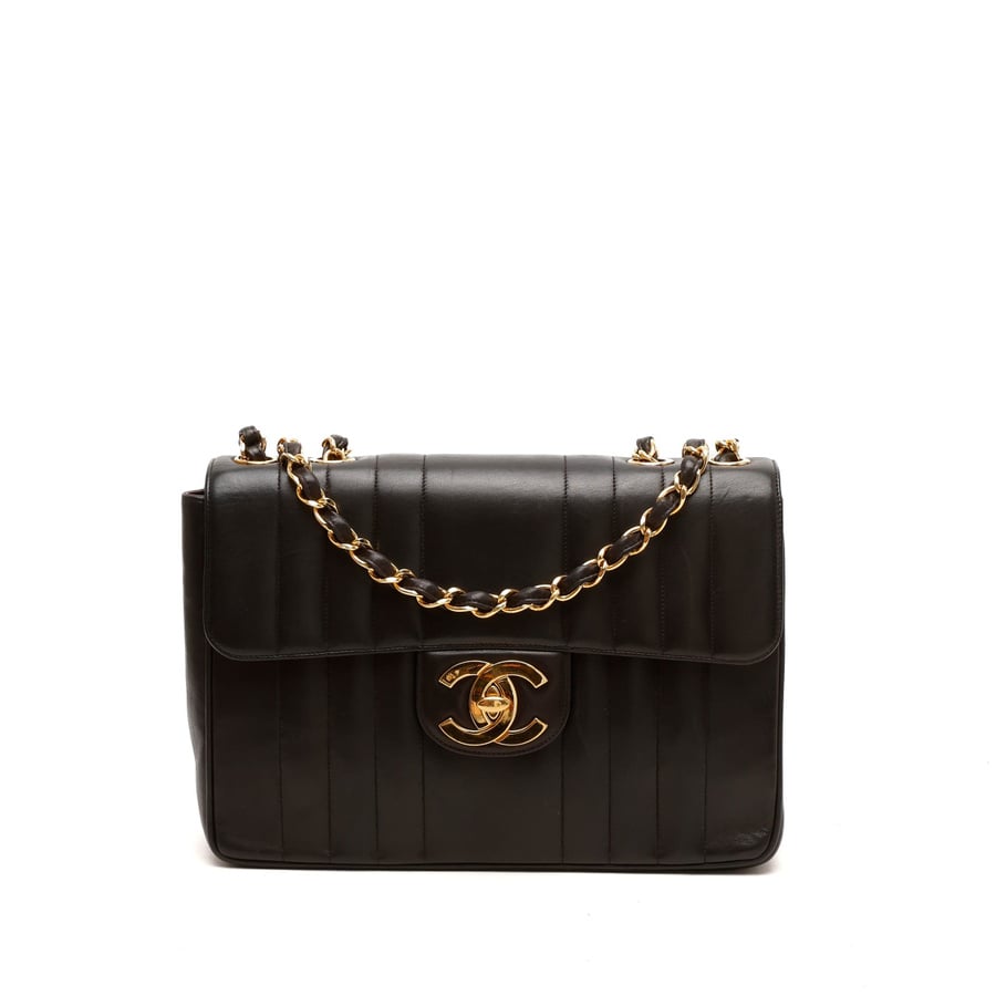 Chanel Jumbo Vertical Single Flap Bag