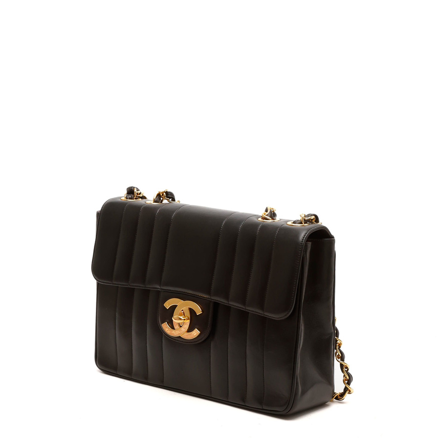 Chanel Jumbo Vertical Single Flap Bag