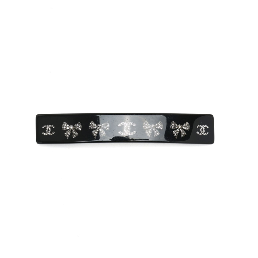 Chanel Coco Mark Rhinestone Hair Clip