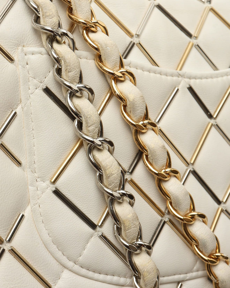 Chanel Classic Small Metal Quilted Double Flap Bag