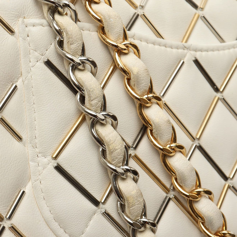 Chanel Classic Small Metal Quilted Double Flap Bag