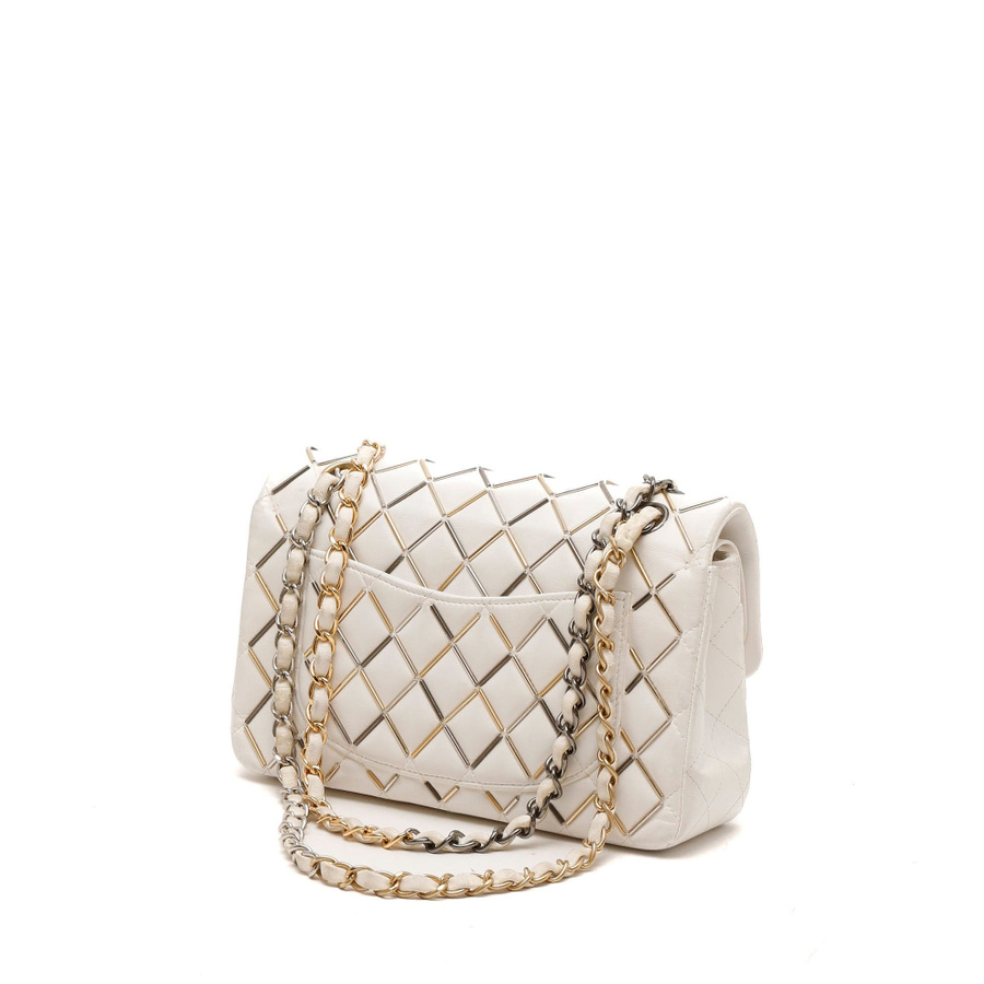Chanel Classic Small Metal Quilted Double Flap Bag