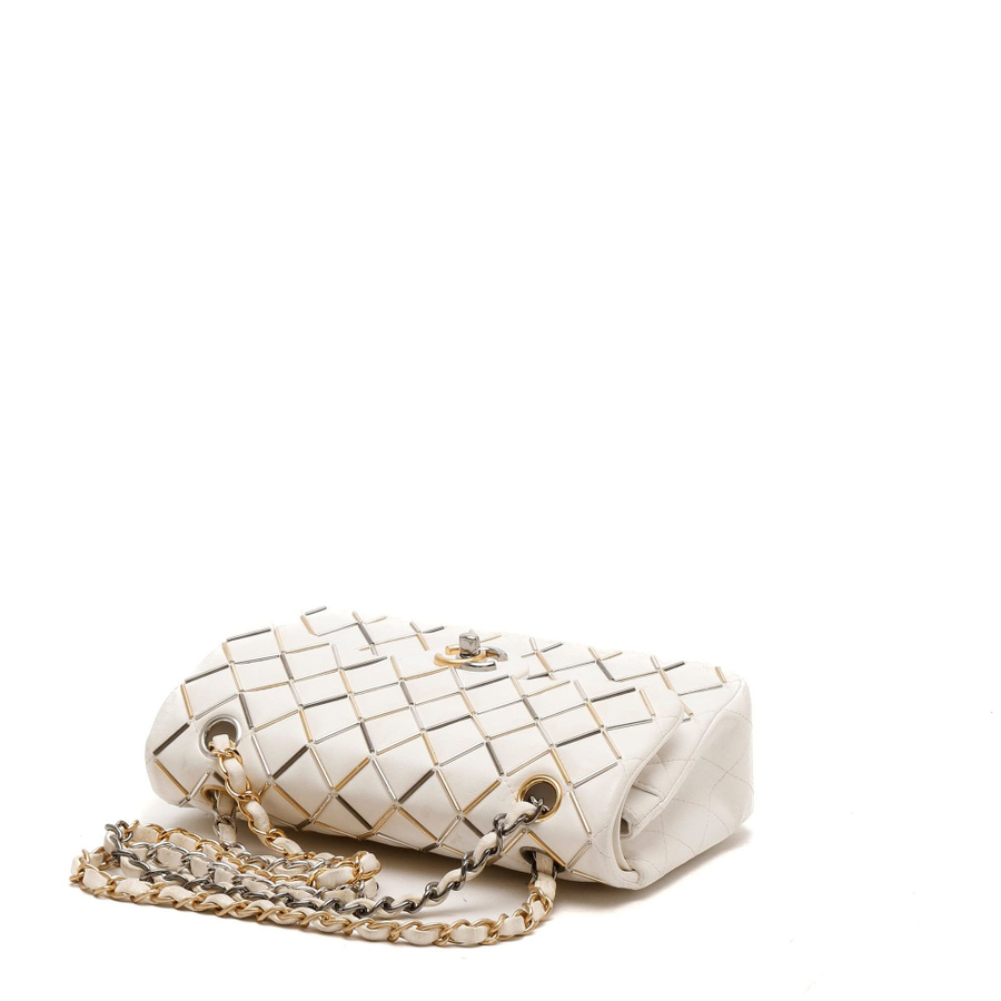 Chanel Classic Small Metal Quilted Double Flap Bag