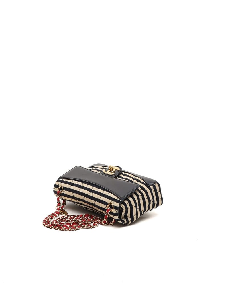 Chanel Coco Sailor Jersey Flap Bag