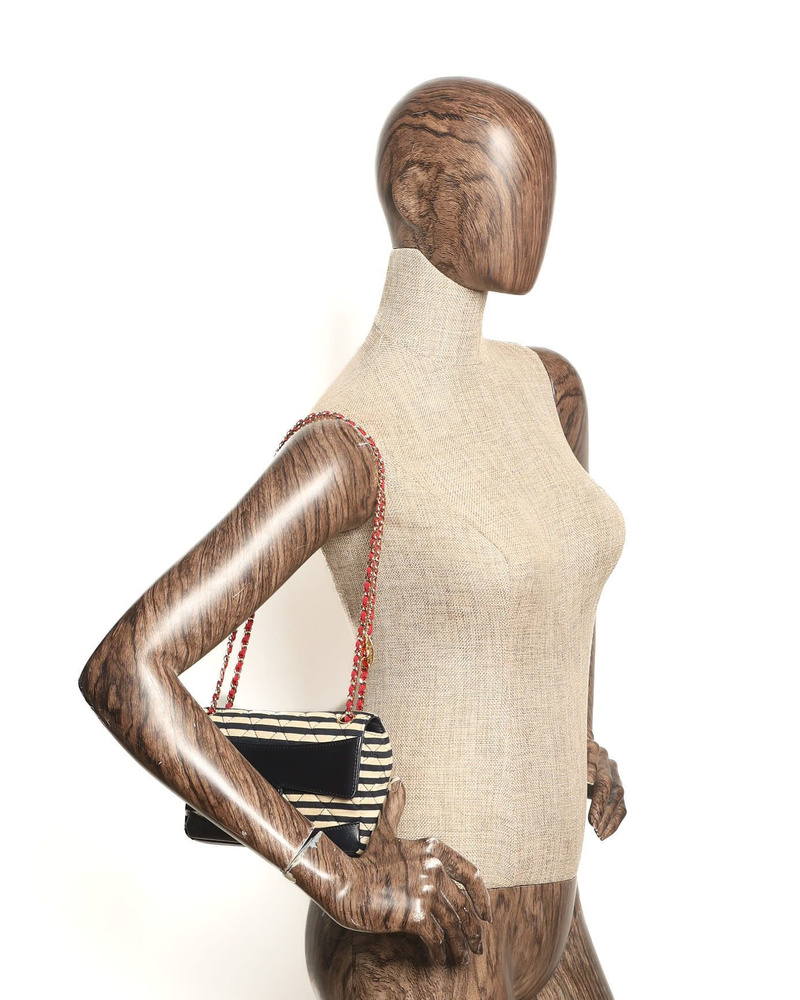 Chanel Coco Sailor Jersey Flap Bag