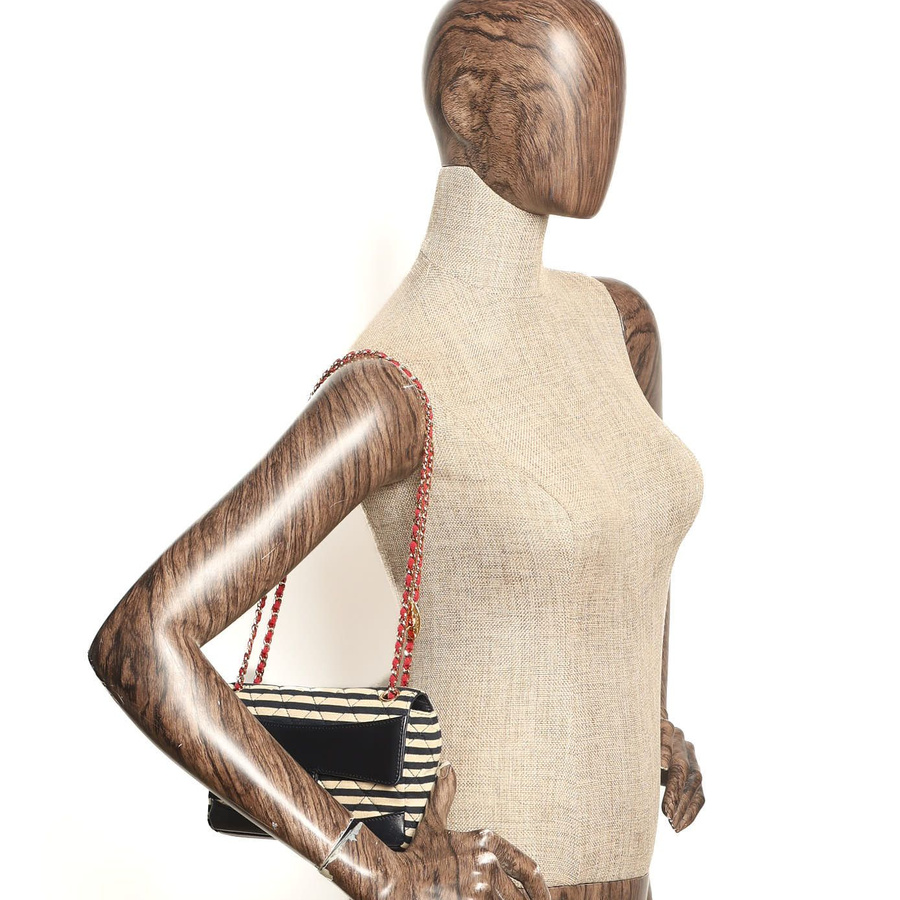 Chanel Coco Sailor Jersey Flap Bag