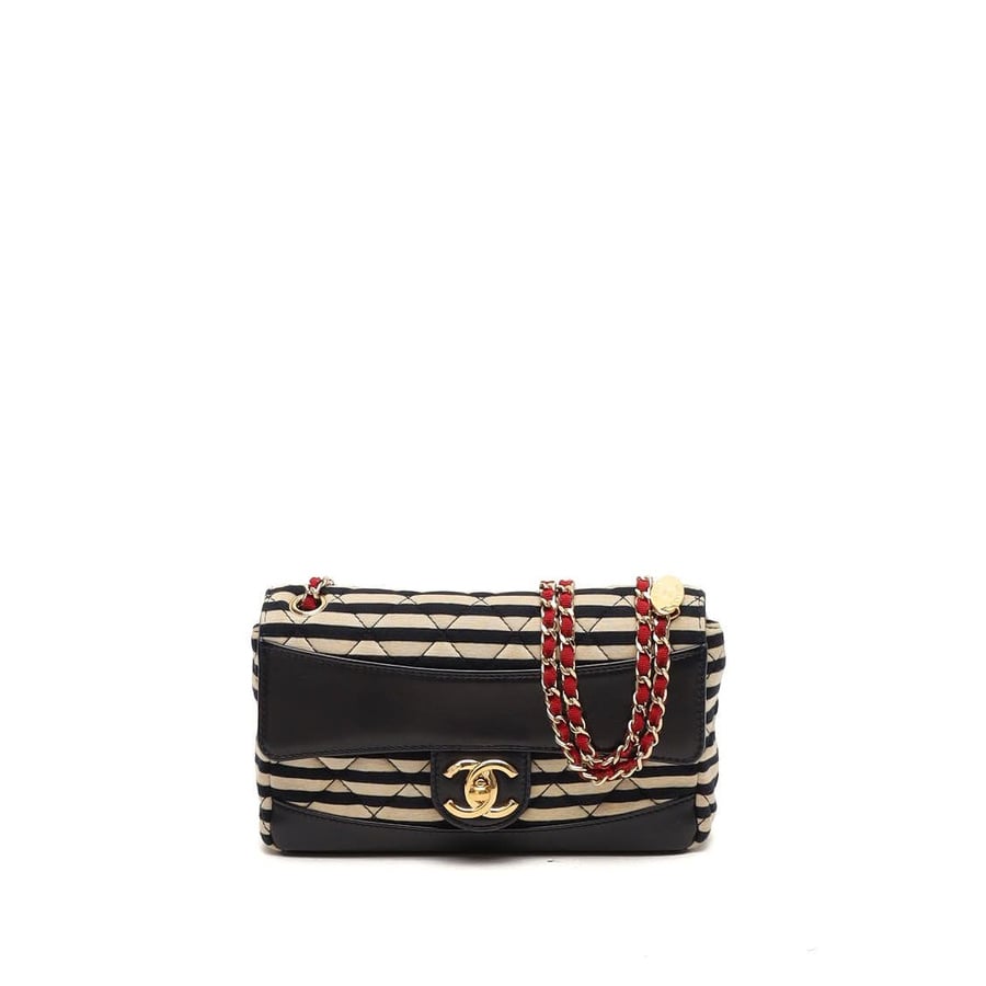Chanel Coco Sailor Jersey Flap Bag