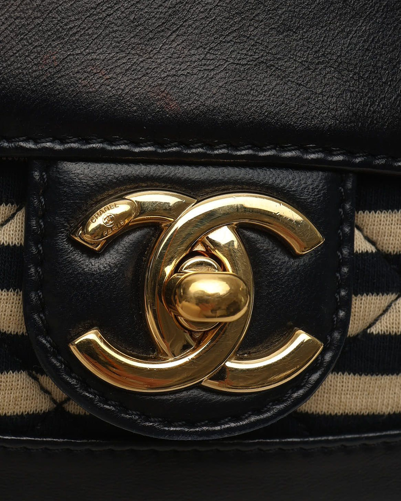 Chanel Coco Sailor Jersey Flap Bag