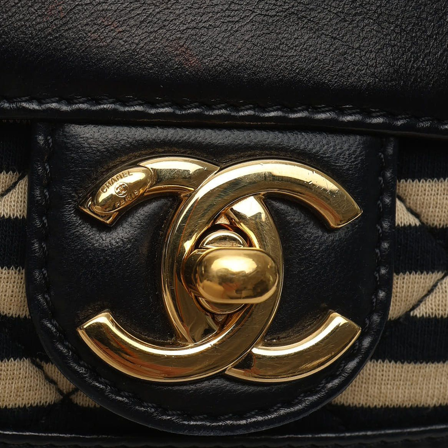 Chanel Coco Sailor Jersey Flap Bag