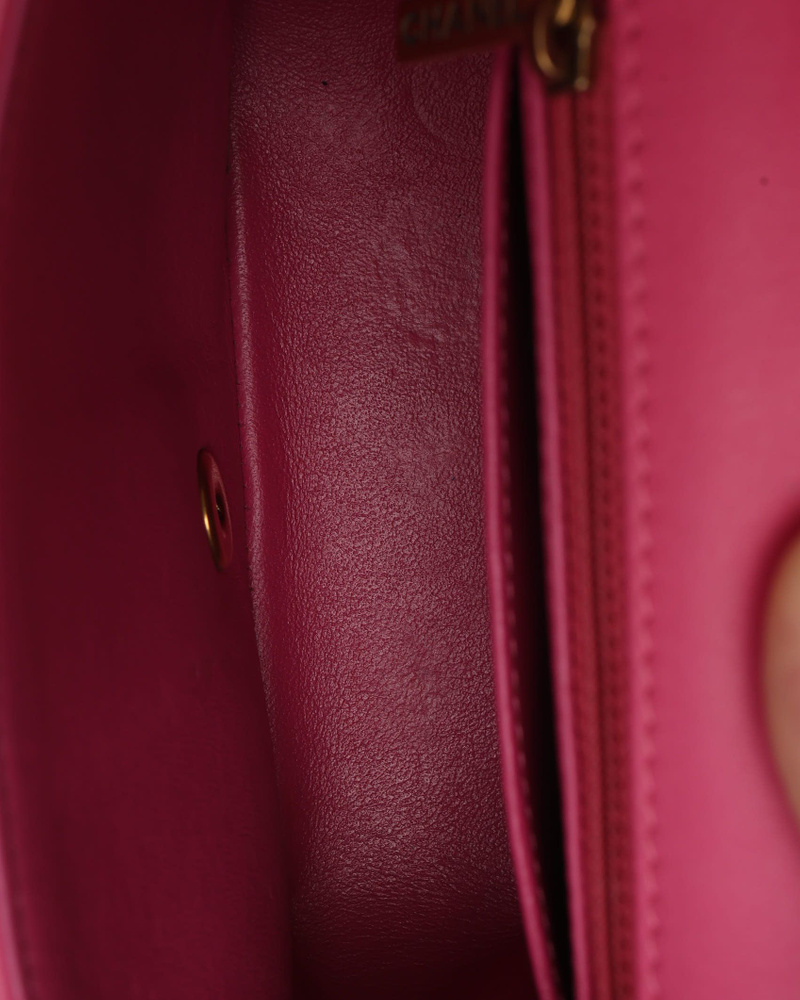 Chanel Chevron Mini Square Flap Bag