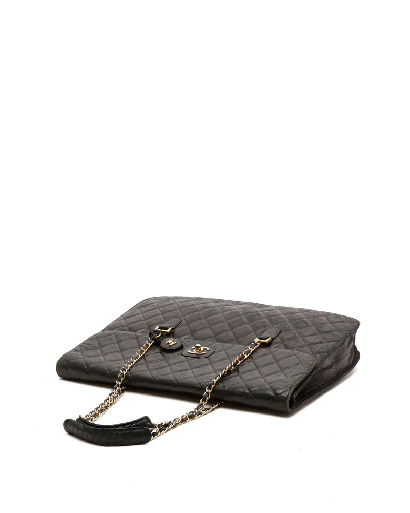 Chanel Lambskin Chain Business Bag
