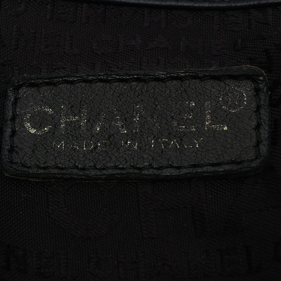 Chanel Large Accordion Suede Hobo Bag