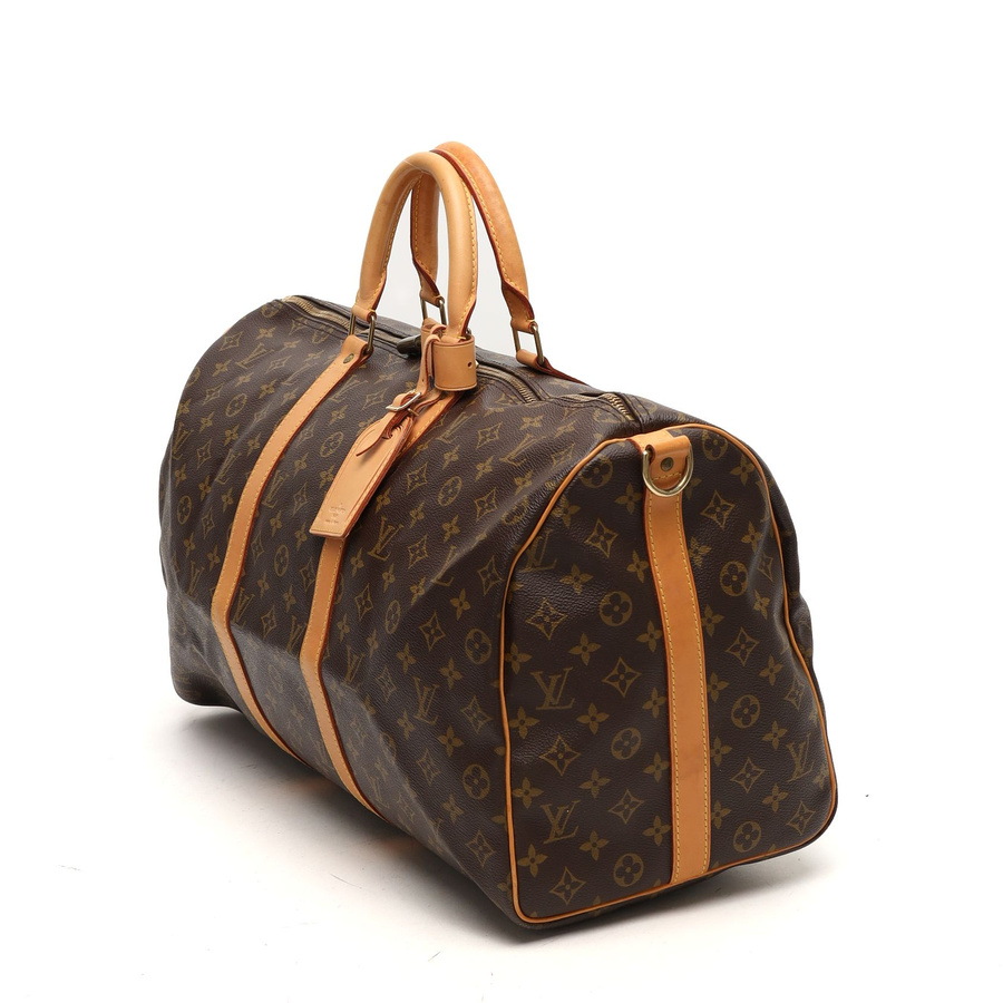 Louis Vuitton Monogram Keepall Bandoulière 50 Weekend Bag