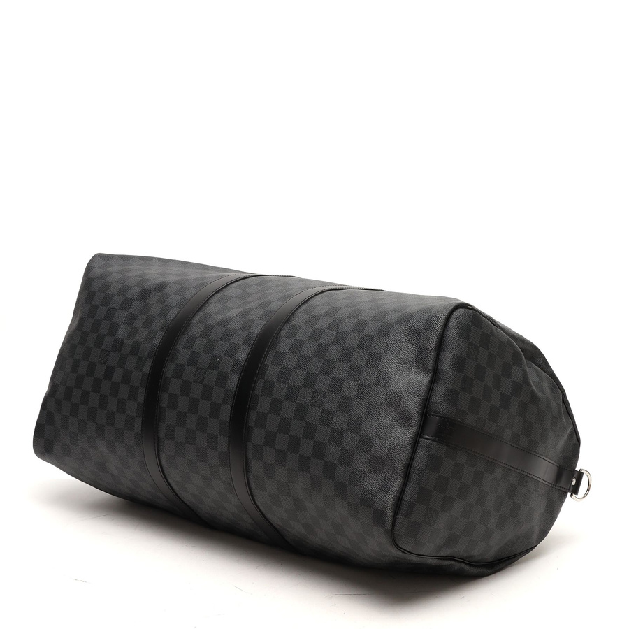 Louis Vuitton Damier Graphite Keepall 55 Bandoulière Weekend Bag