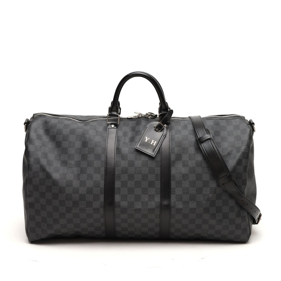 Louis Vuitton Damier Graphite Keepall 55 Bandoulière Weekend Bag
