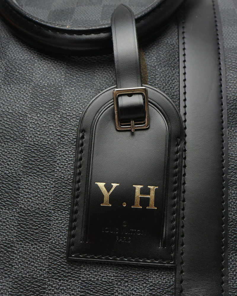 Louis Vuitton Damier Graphite Keepall 55 Bandoulière Weekend Bag