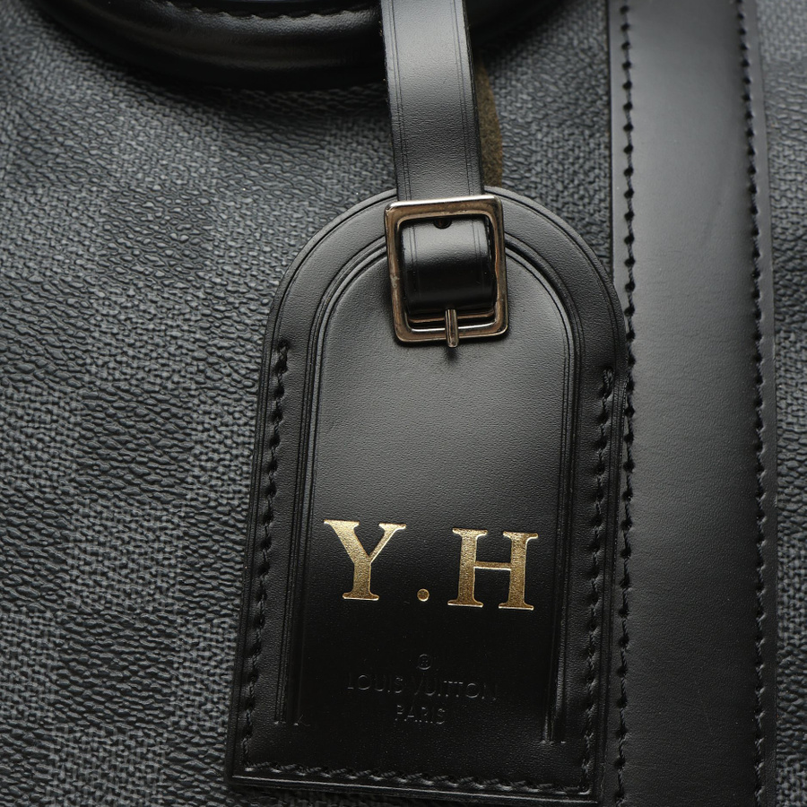 Louis Vuitton Damier Graphite Keepall 55 Bandoulière Weekend Bag
