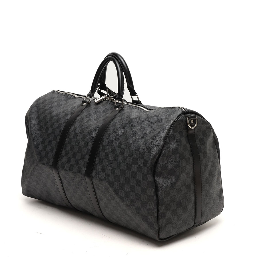 Louis Vuitton Damier Graphite Keepall 55 Bandoulière Weekend Bag