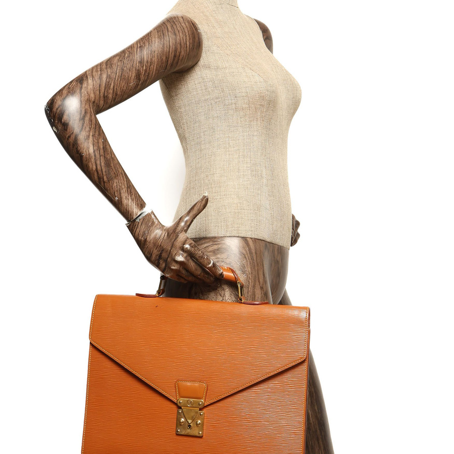 Louis Vuitton Epi Serviette Ambassadeur Business Bag