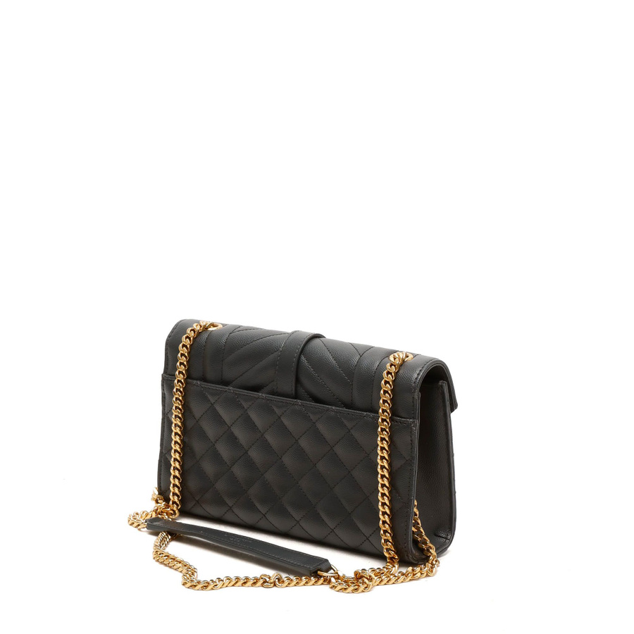 Saint Laurent Triquilt Envelope Chain Bag