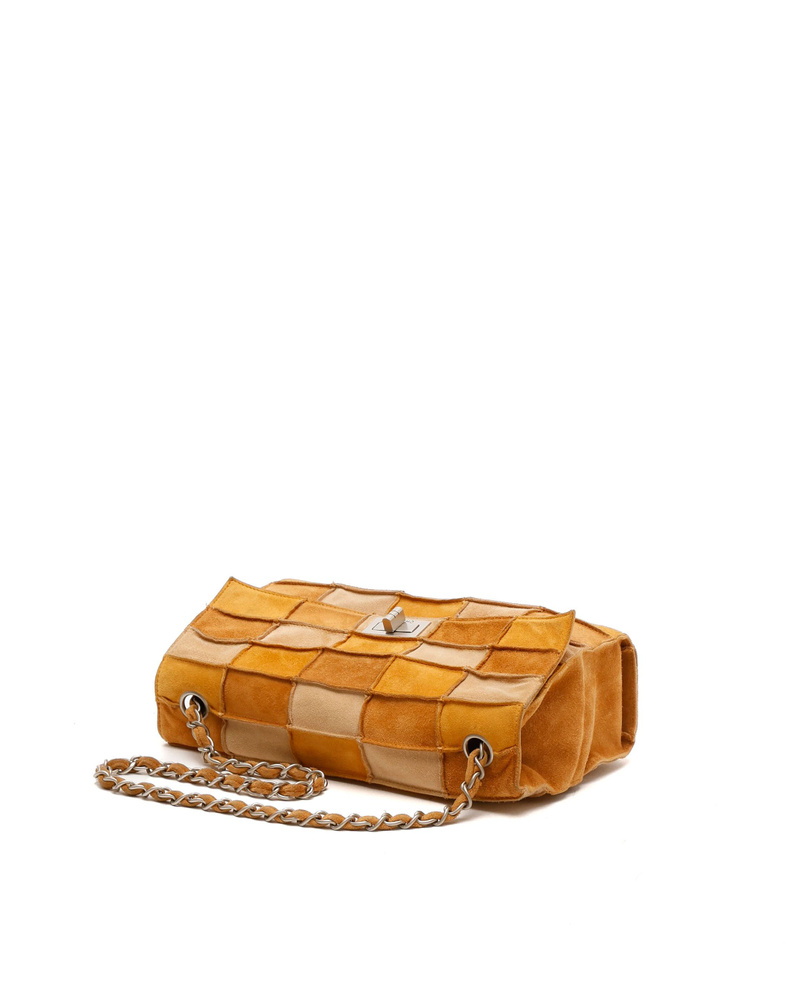 Chanel 2.55 Reissue Suede Patchwork Bag