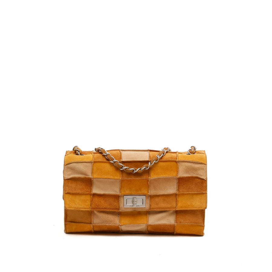 Chanel 2.55 Reissue Suede Patchwork Bag