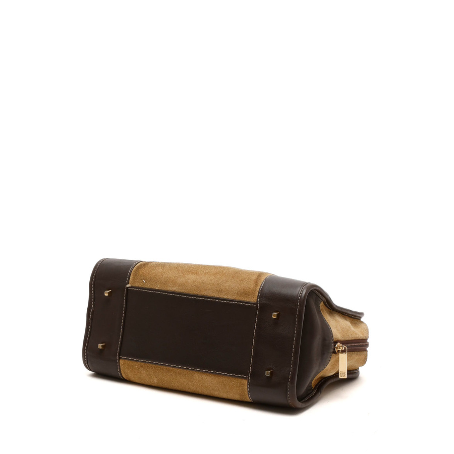 Loewe Amazona 28 Suede Bag
