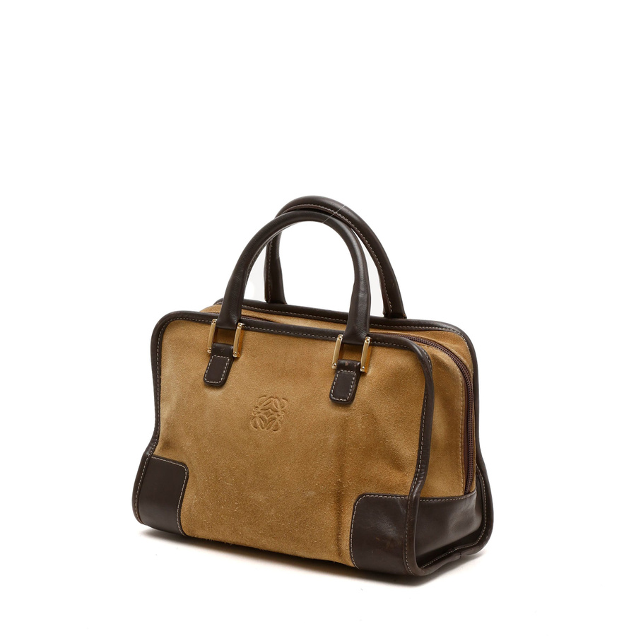 Loewe Amazona 28 Suede Bag