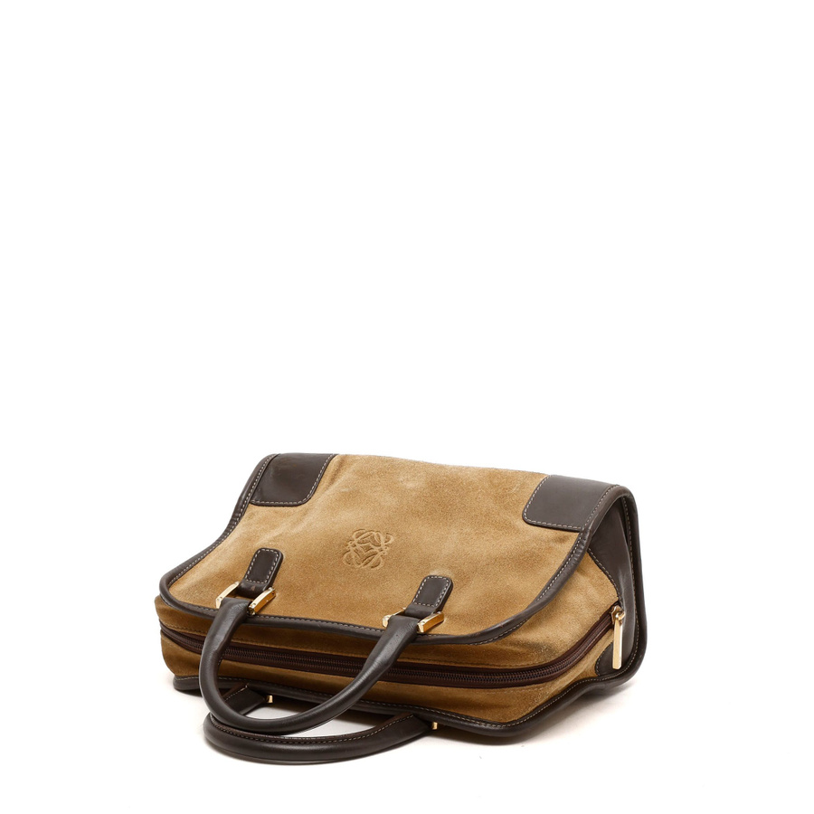 Loewe Amazona 28 Suede Bag
