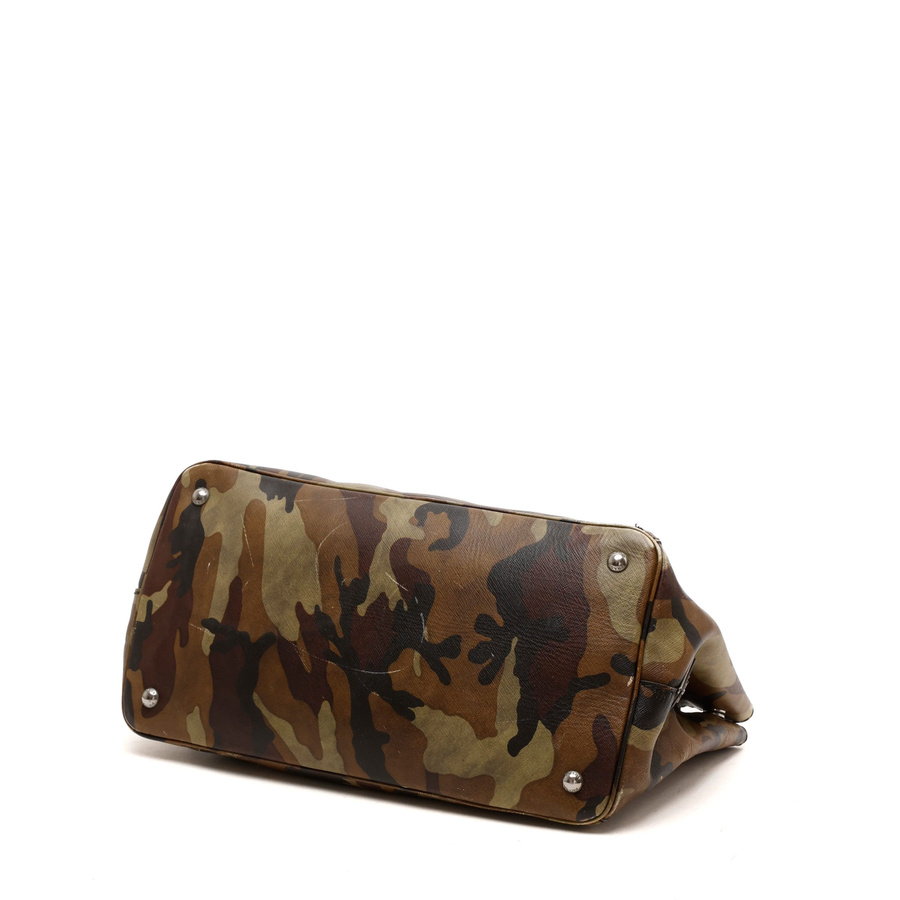 Prada Saffiano Mimetico Camouflage Tote Bag