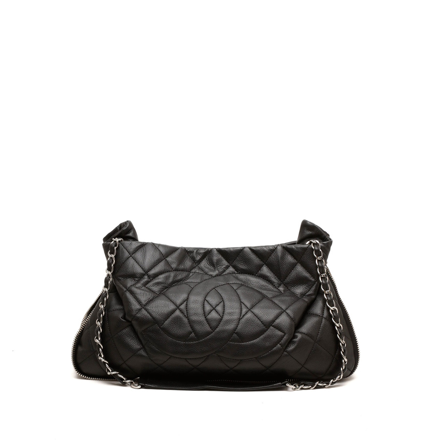 Chanel Caviar Timeless Expandable Tote Bag