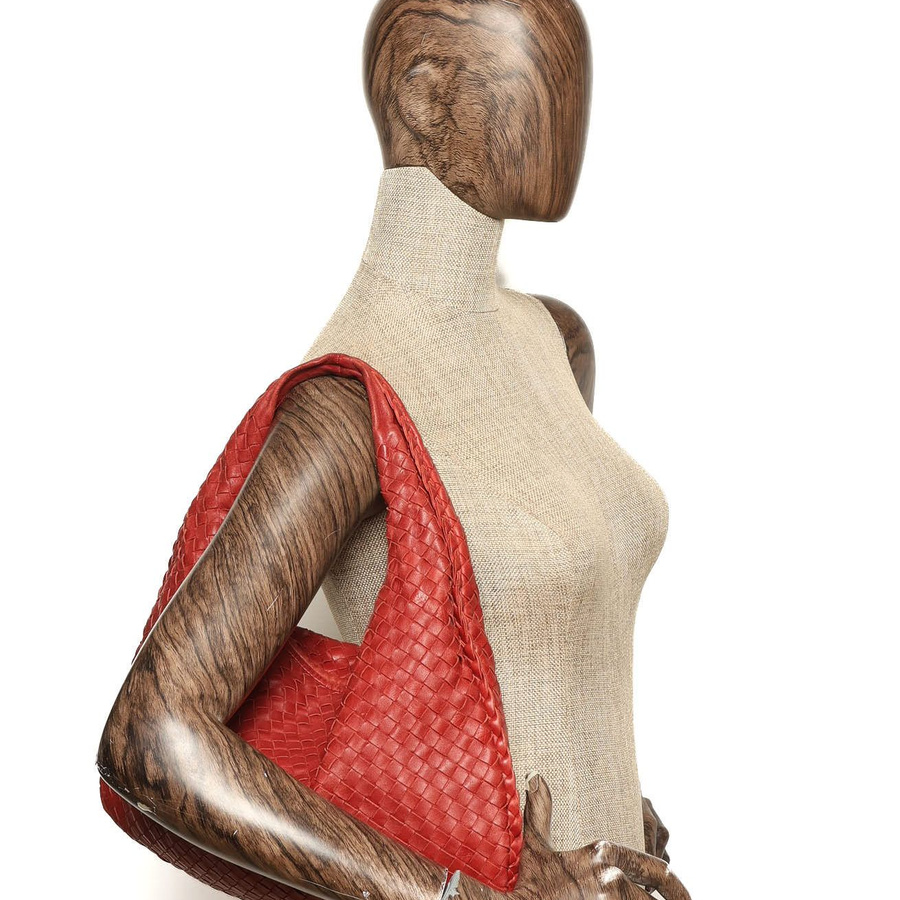 Bottega Veneta Veneta Intrecciato Small Hobo Bag