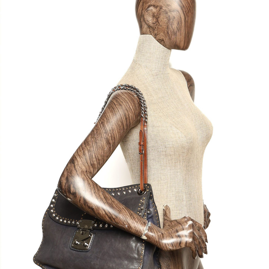 MIU MIU Studded Leather Bag