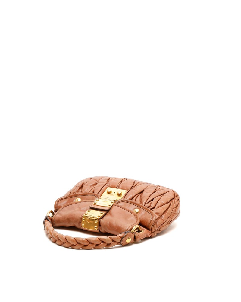 MIU MIU Coffer Mattelassé Hobo Bag